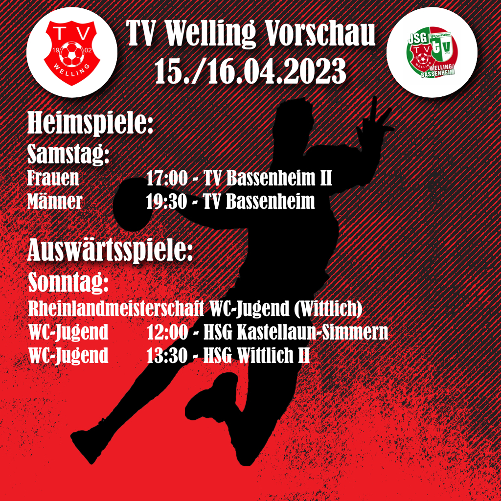 You are currently viewing Vorschau 15./16.04.2023