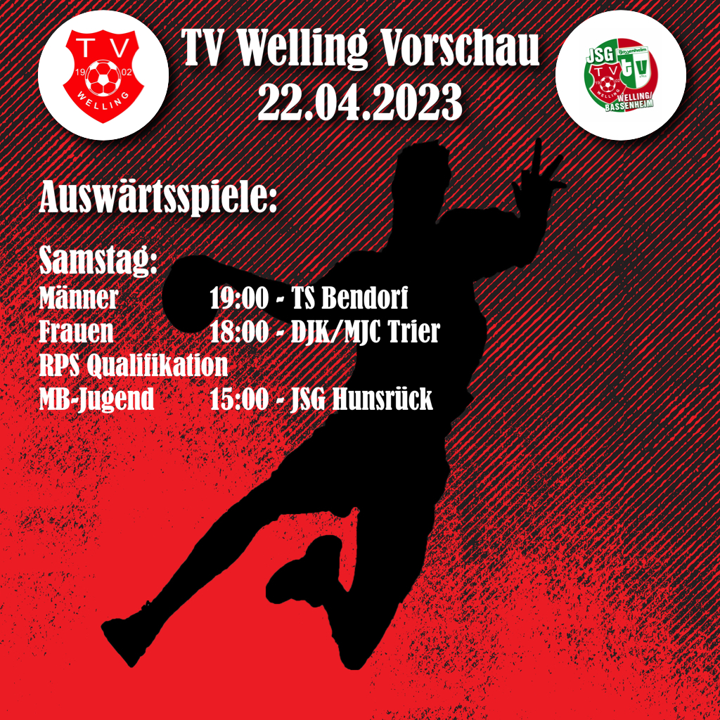 You are currently viewing Vorschau 22.04.23
