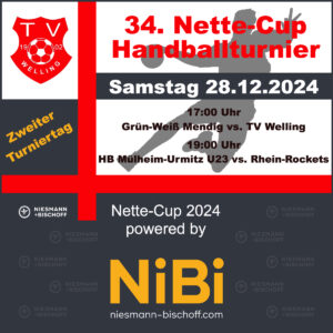 Mehr über den Artikel erfahren 34. Nette-Cup Handballturnier