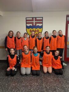 Mehr über den Artikel erfahren Weihnachtsfeier der JSG Welling/Bassenheim – Weibliche D-Jugend 1