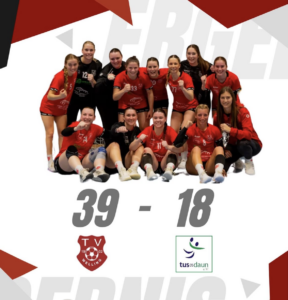 Mehr über den Artikel erfahren TV Welling 02 – Handball – Oberliga Frauen  TV Welling 02 – TuS 05 Daun (39:18)