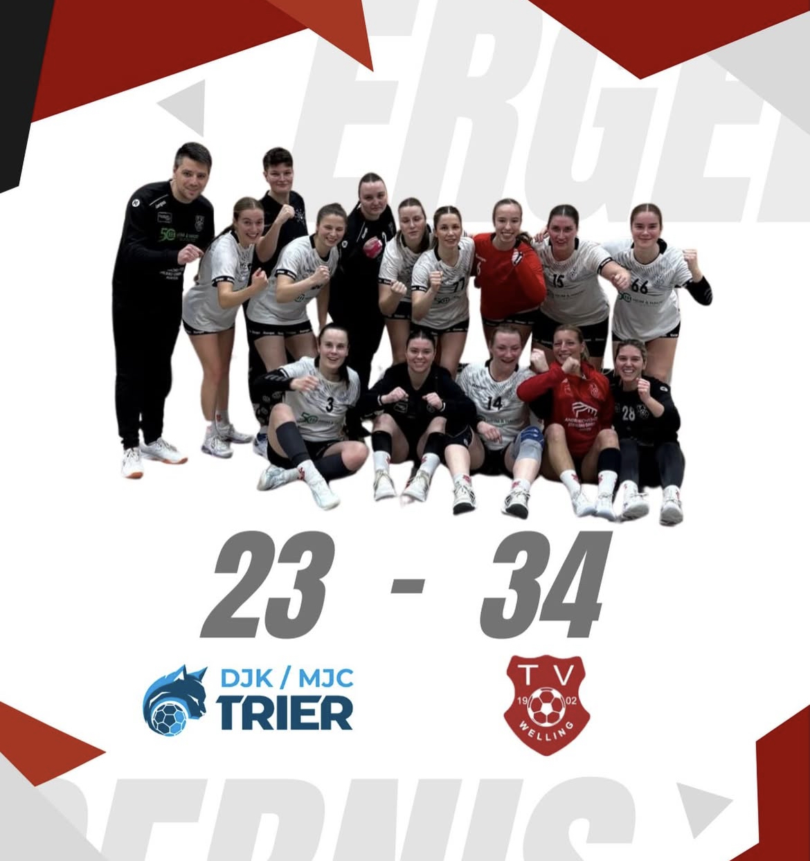 Du betrachtest gerade TV Welling 02 – Handball – Oberliga Frauen  DJK/MJC Trier – TV Welling 02 (34:23)