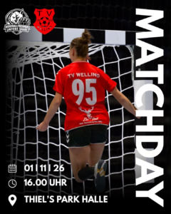 Matchday – Regionalliga Frauen 01.11.2026
